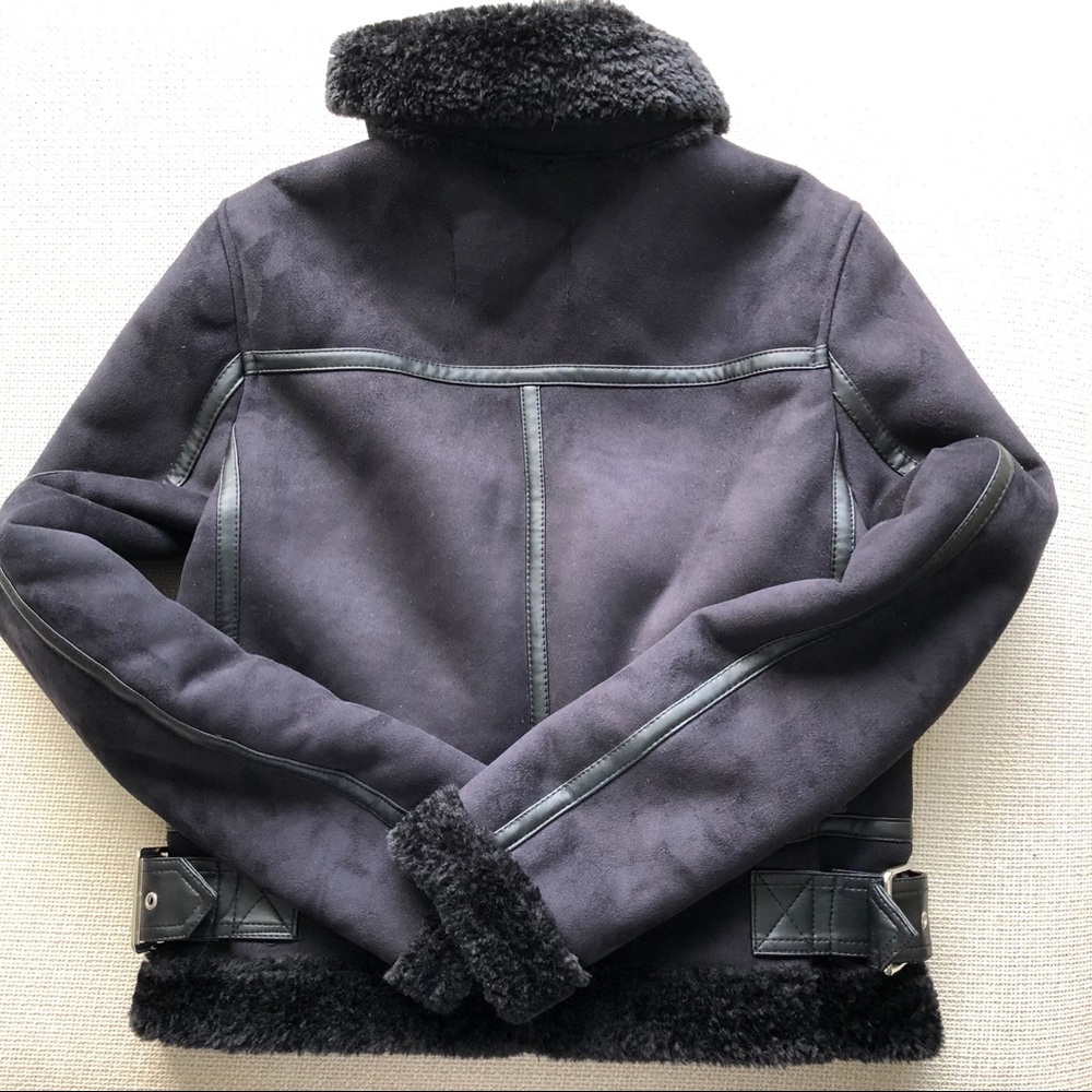 ❌SOLD ❌Zara | Suede style Aviator jacket🤩 - Picture 9 of 13